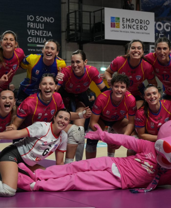 La CDA Volley Talmassons Fvg vola in semifinale di Coppa Italia A2: Trentino KO 3-0