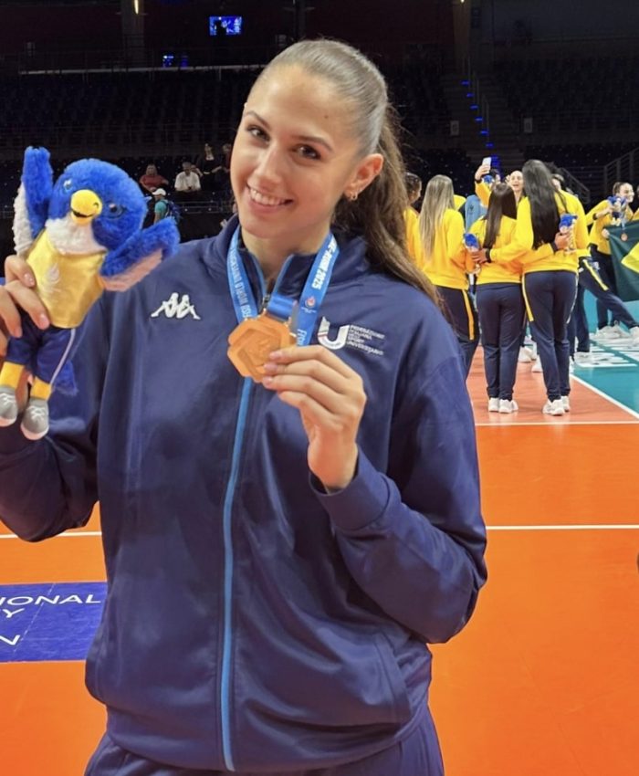 Frosini: “Orgogliosa dell’azzurro, emozionante vincere le Universiadi. Ora testa e cuore alla CDA Talmassons”