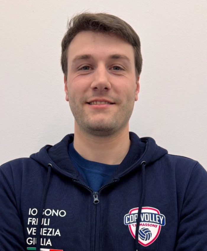 CDA Volley Talmassons FVG: Andrea Zotta è il nuovo vice allenatore delle Pink Panthers