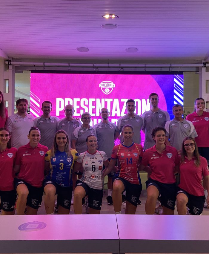 CDA Volley Talmassons FVG: presentata squadra e staff a sponsor e stampa al Tenda Bar di Lignano